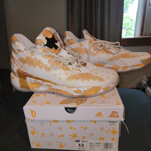 adidas Other - Adidas Dame 7 Dame Time Ric Flair Men's sz 13